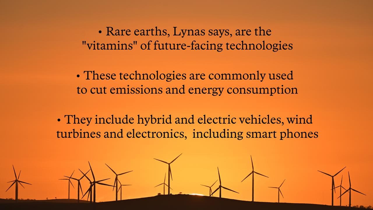 LYNAS RARE EARTHS FACTBOX