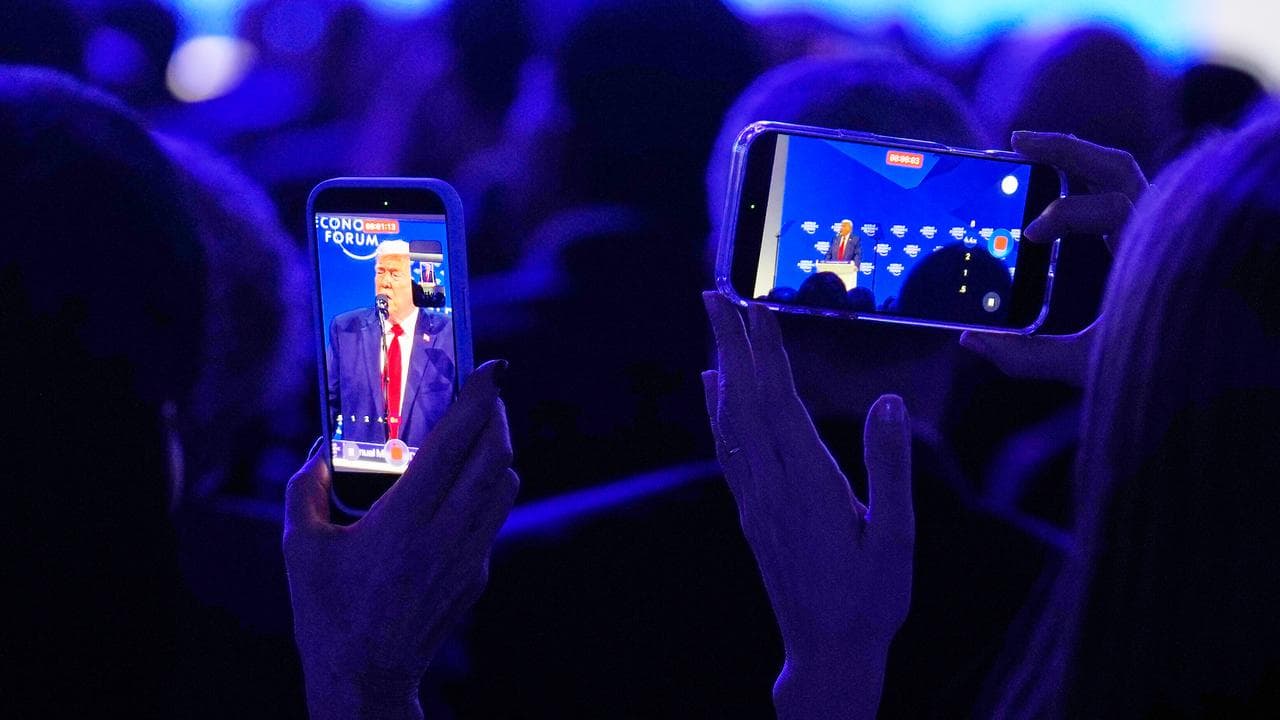 Switzerland Davos Trump