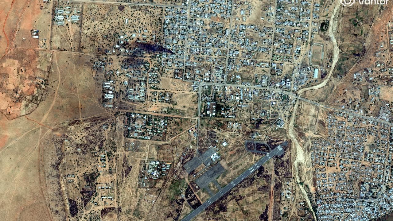 Satellite views on al-Fashir