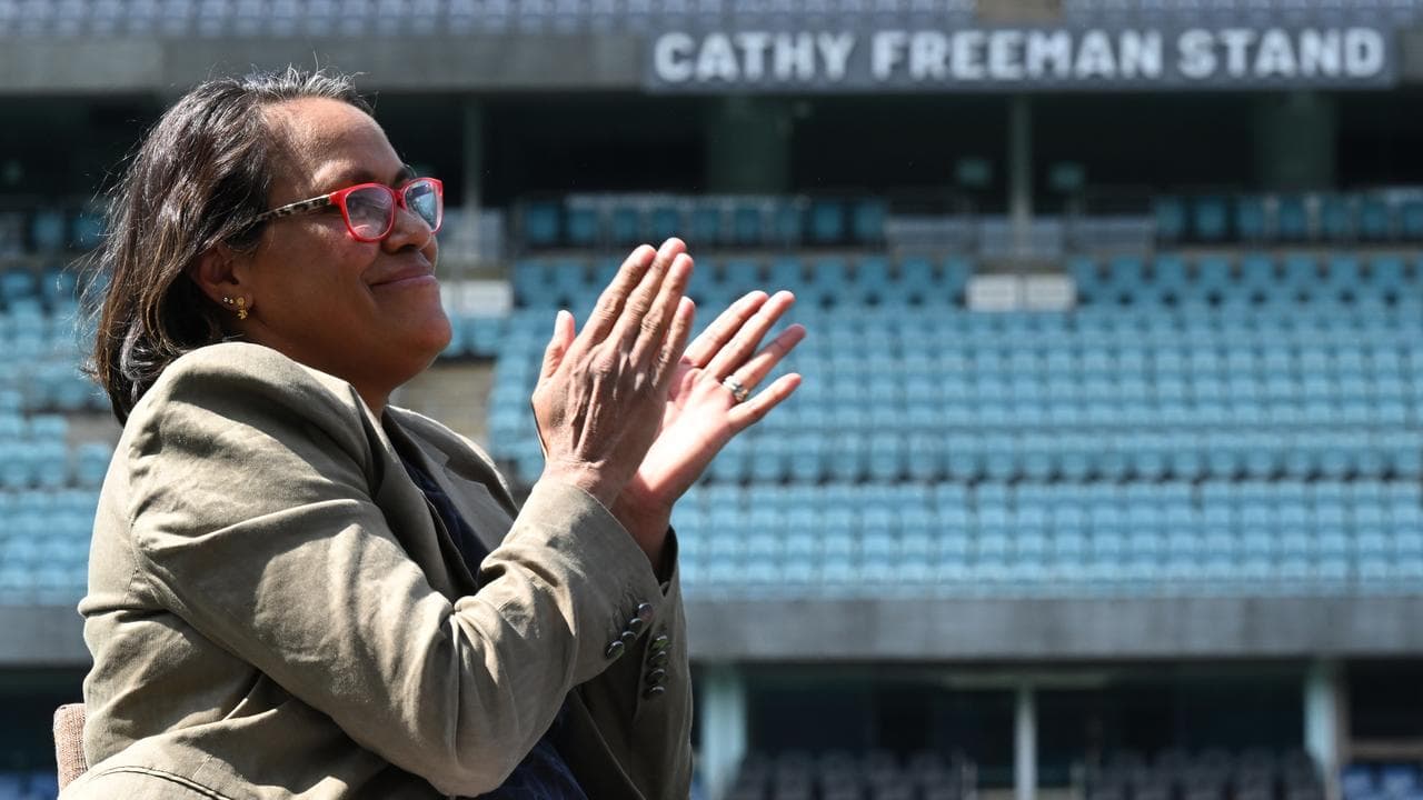 CATHY FREEMAN STAND LAUNCH