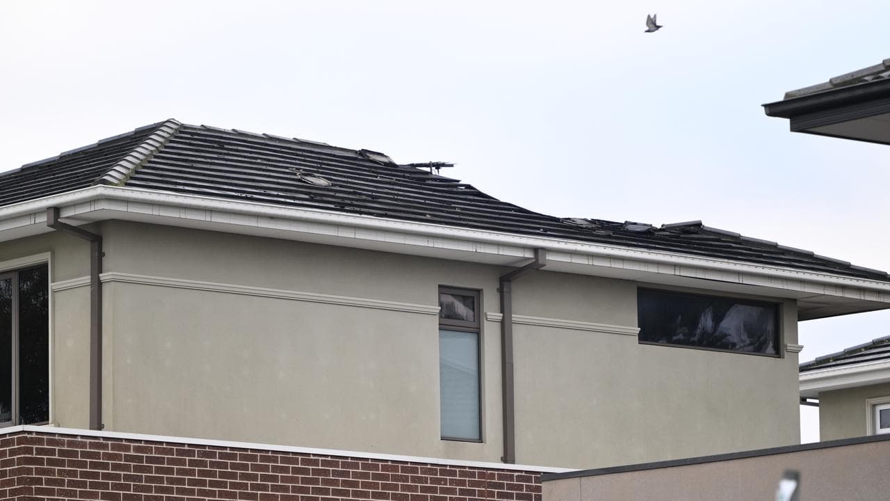 Chadstone fire scene (file)