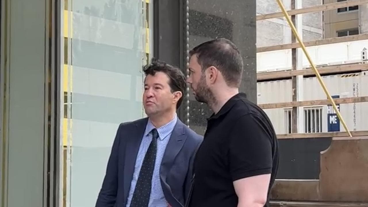 David Charles Massa (centre)