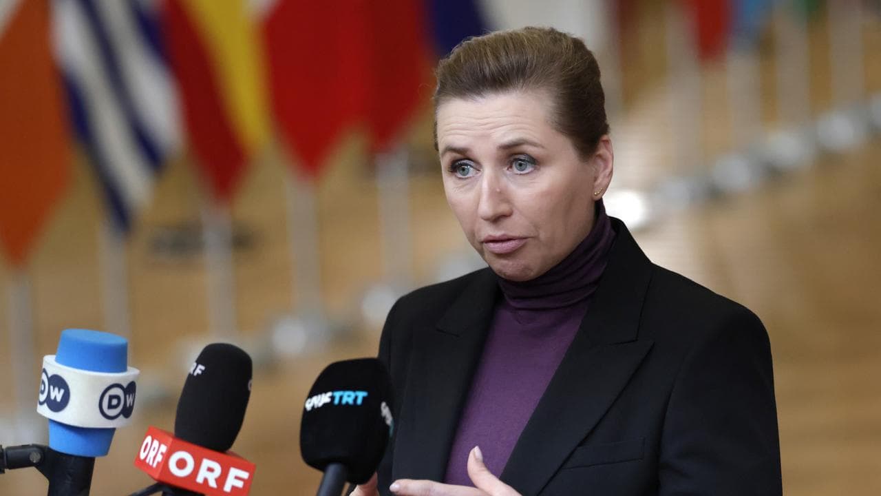 Danish PM Mette Frederiksen