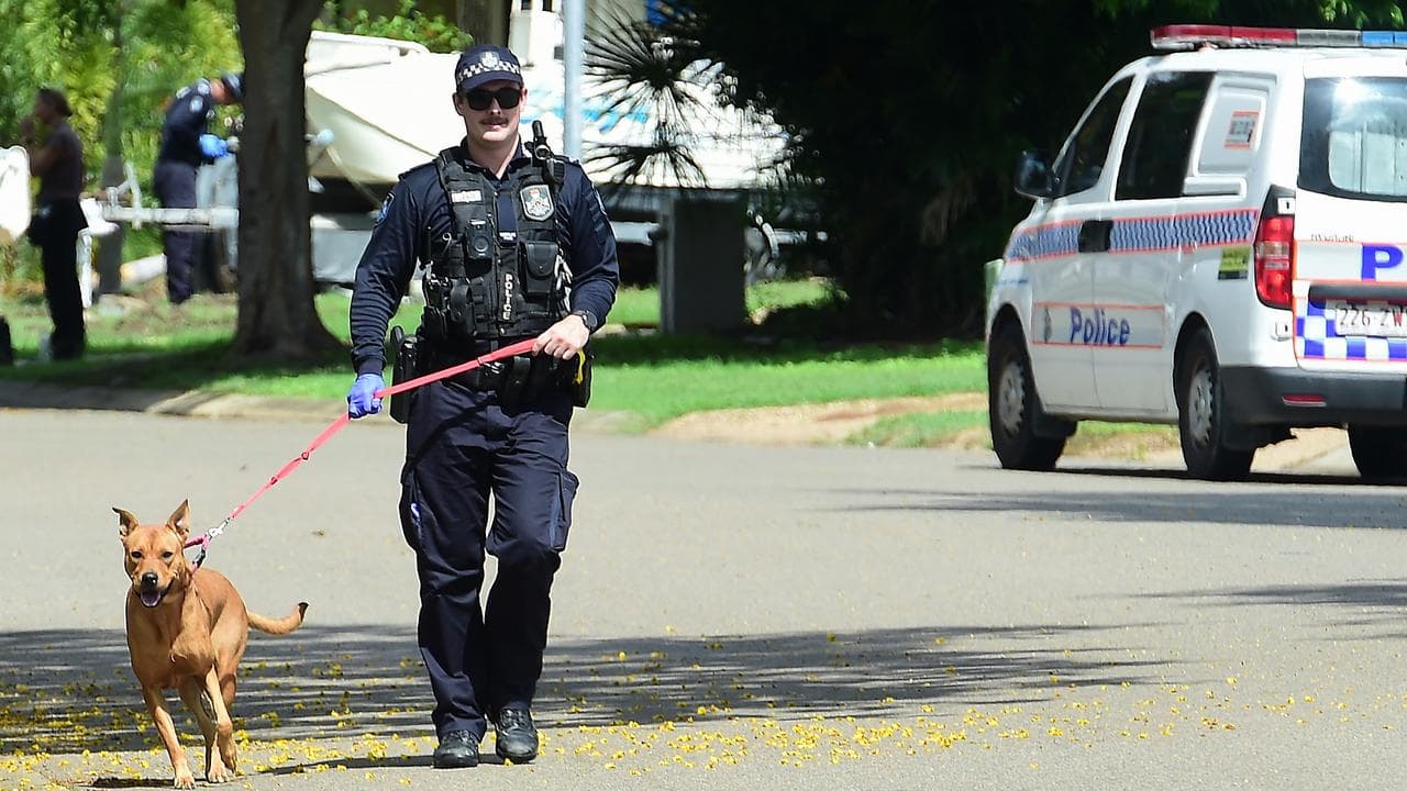 A police operation in Townsville.