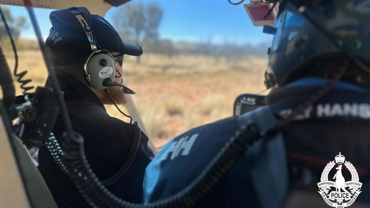 NT police search in outback (file)