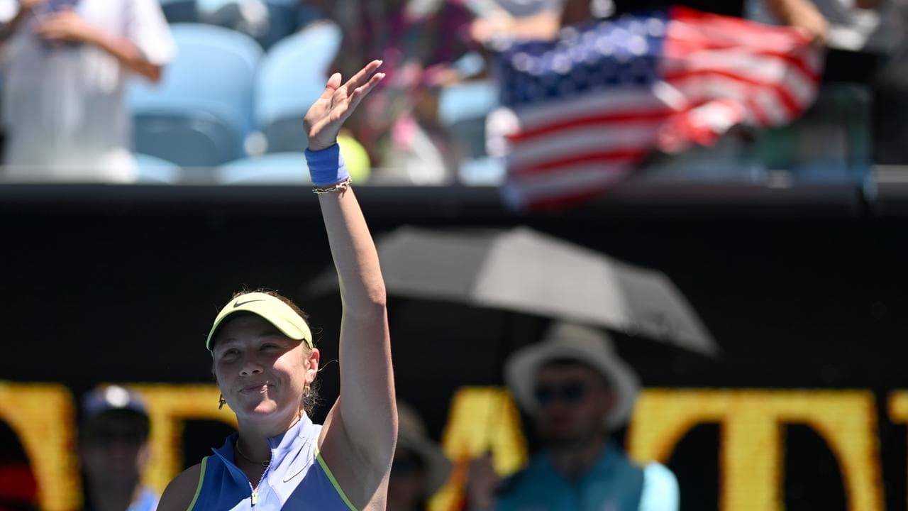 World No.4 Amanda Anisimova