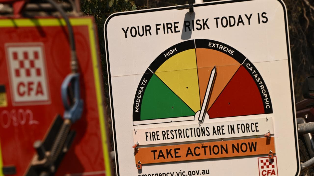 Fire risk signage (fileimage)