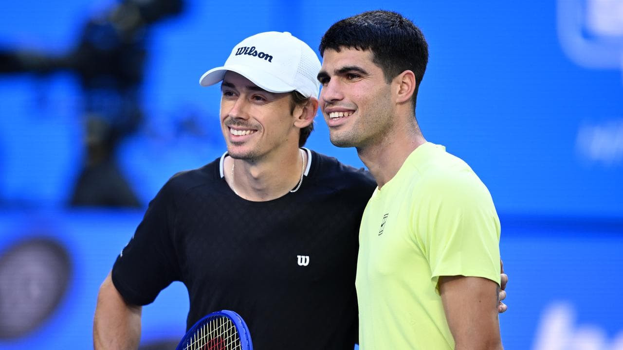 Alex de Minaur and Carlos Alcaraz