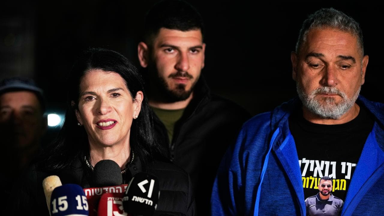 Itzik and Talik Gvili, parents of of Israeli hostage Ran Gvili