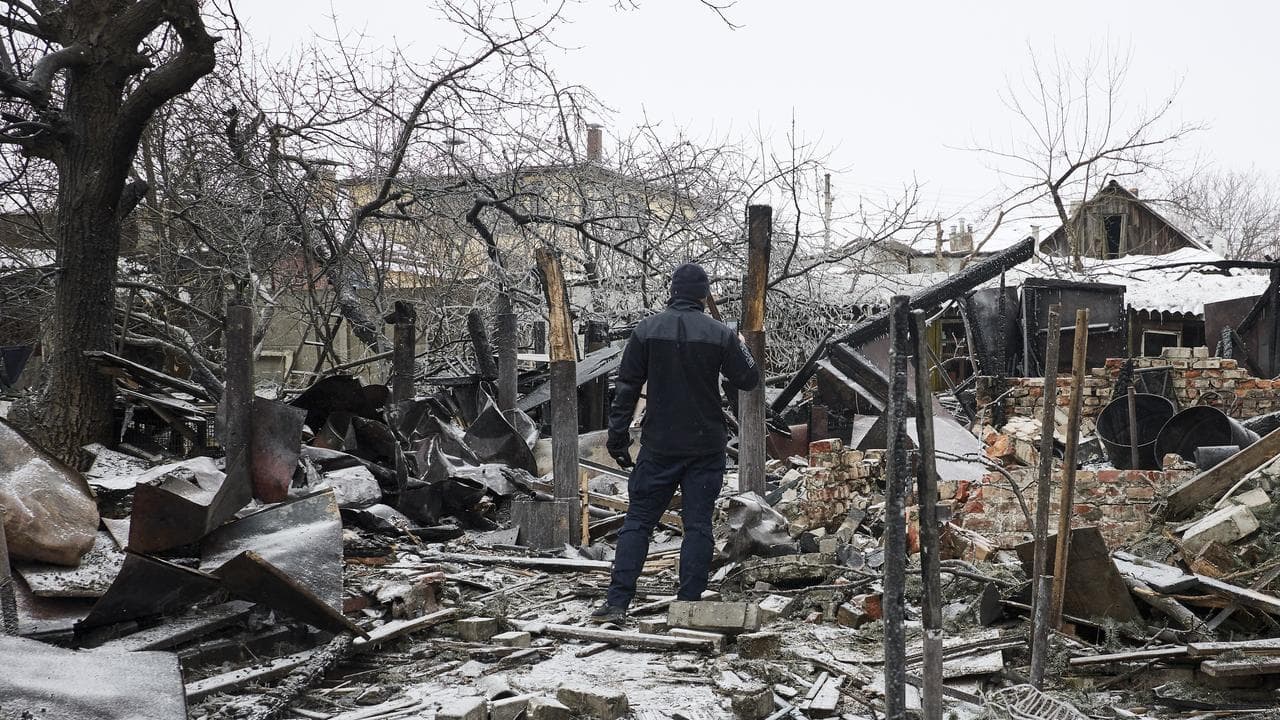 Russian attack on Ukraine's Kharkiv