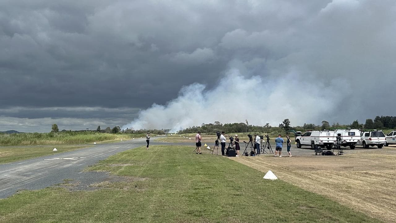 The scene of a light plane crash