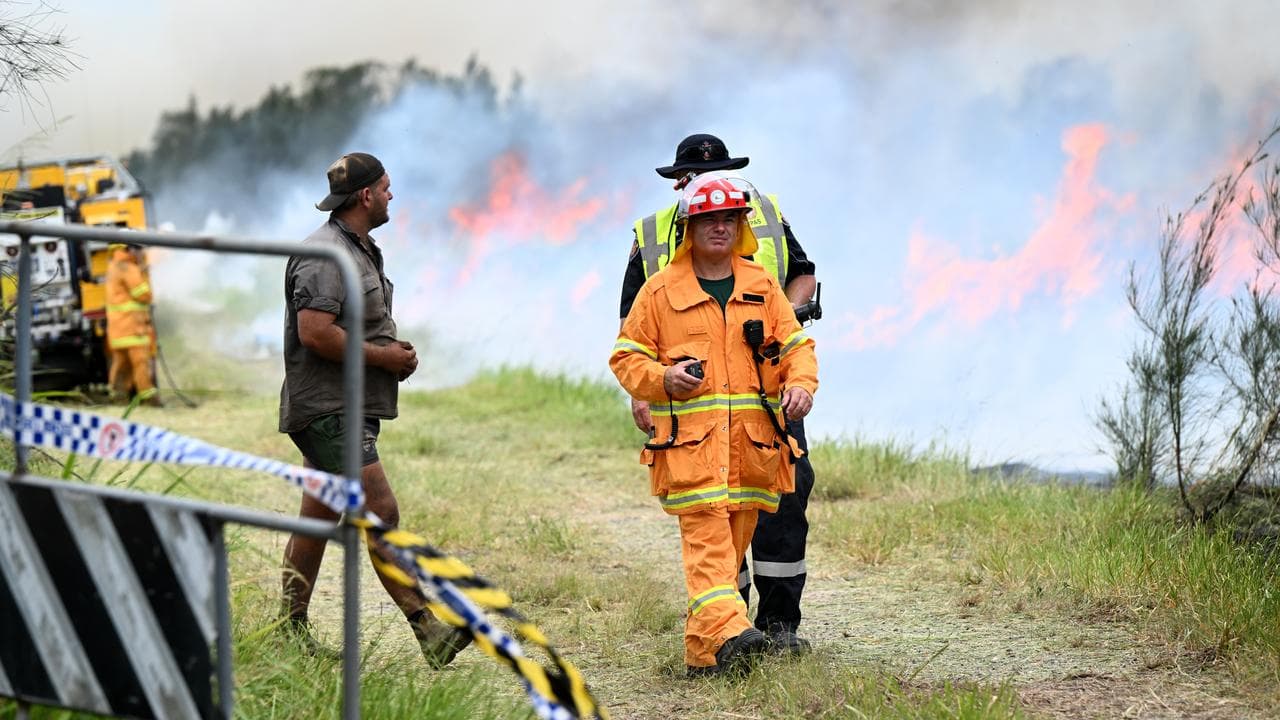 Firefighters and emergency personnel
