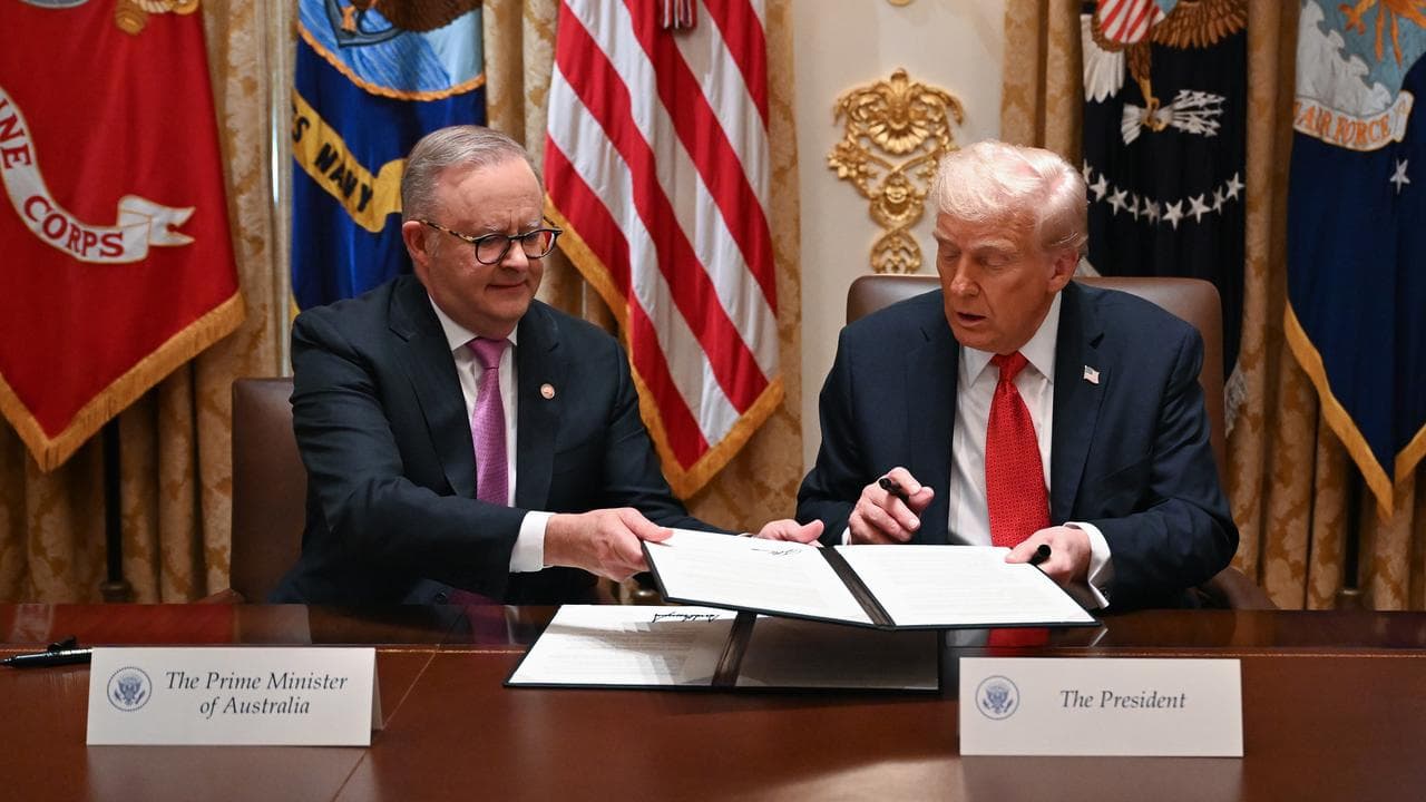 Prime Minister Anthony Albanese and US President Donald Trump