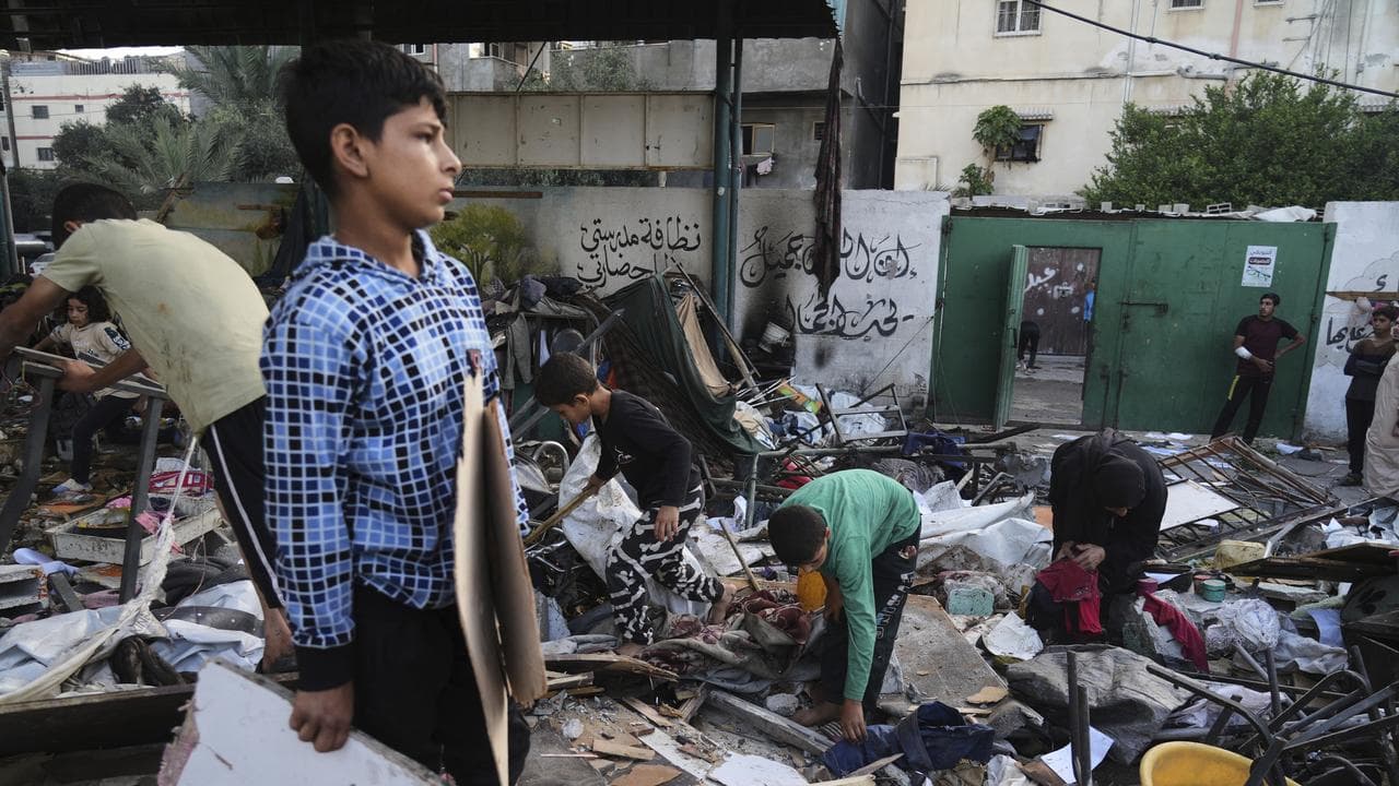Mideast Wars Gaza Shuttered Schools