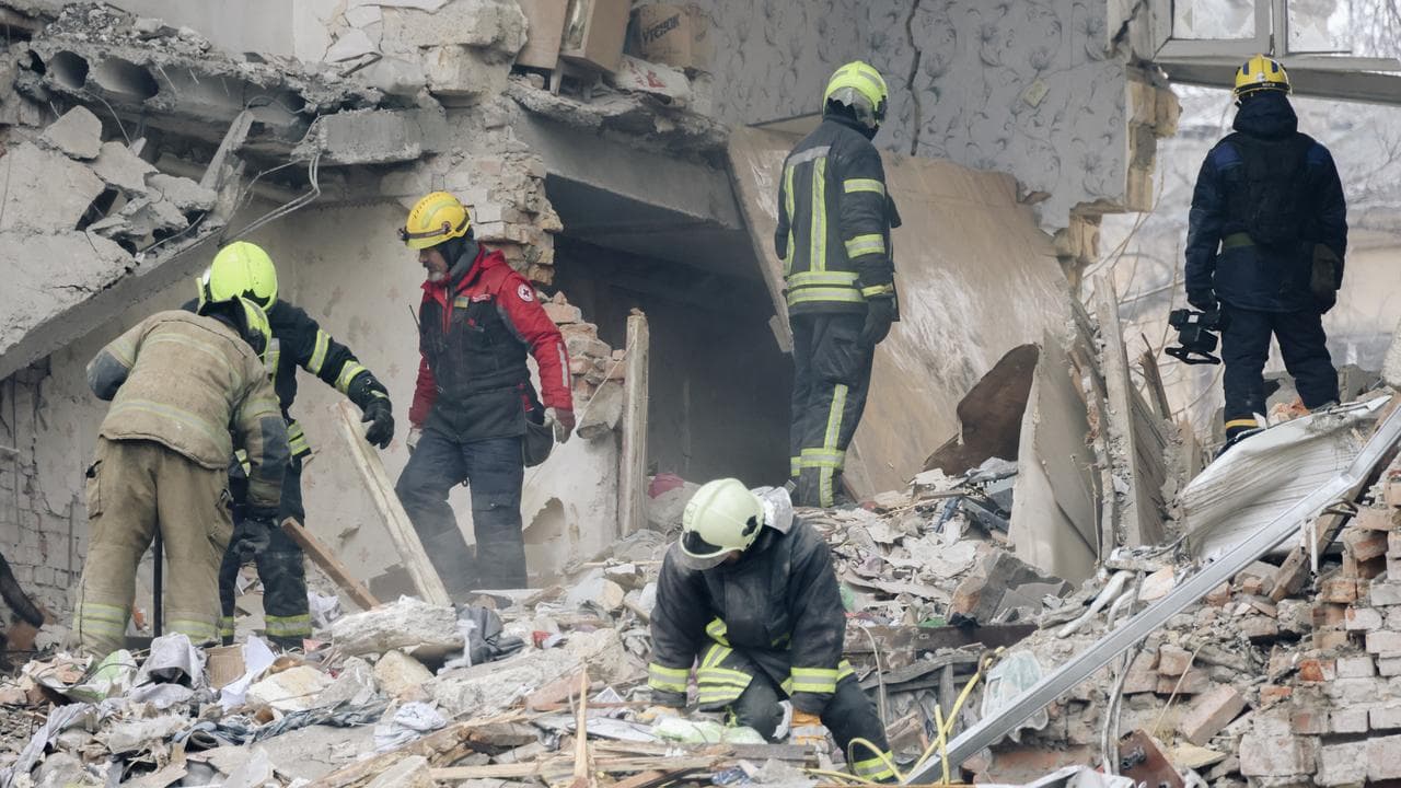 Russian attack on Ukraine's Odesa