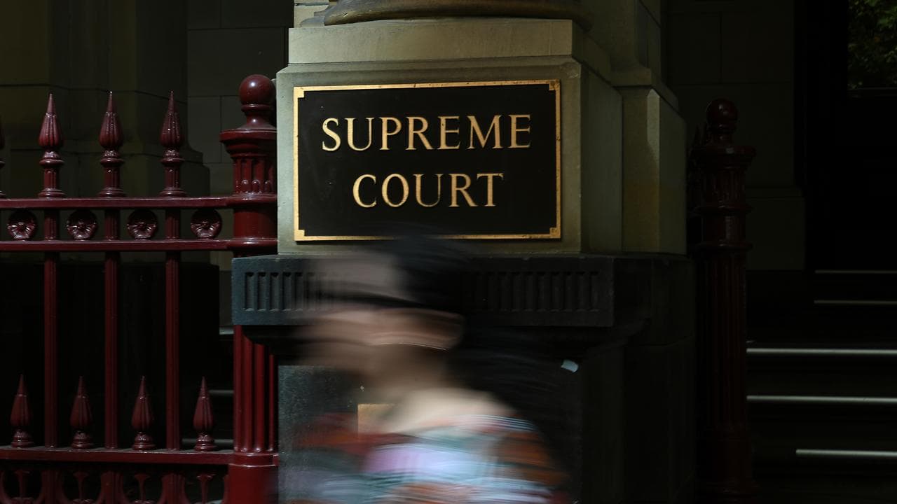 Court signage (file)