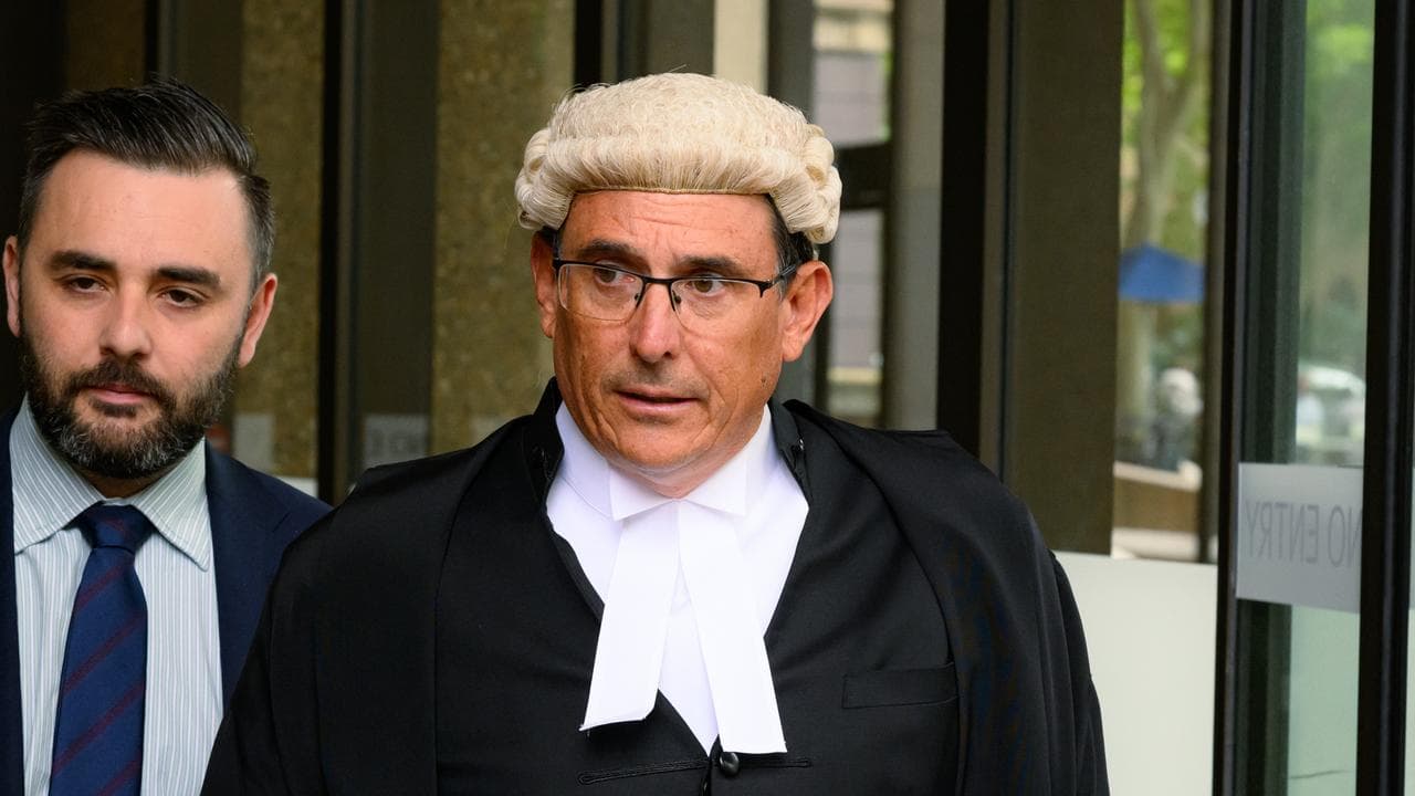 Zac Lomax’s barrister Adam Casselden SC (file)