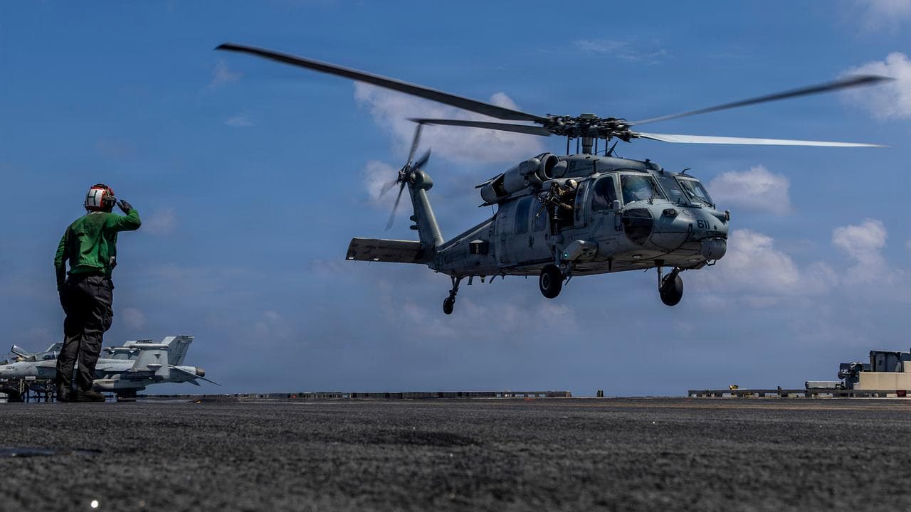 A file photo from USS Abraham Lincoln