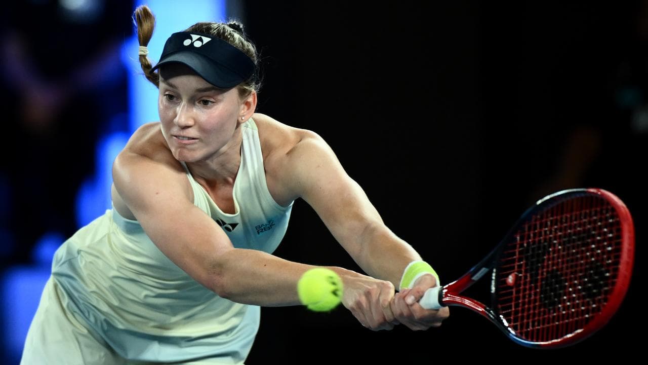 The red-hot Elena Rybakina