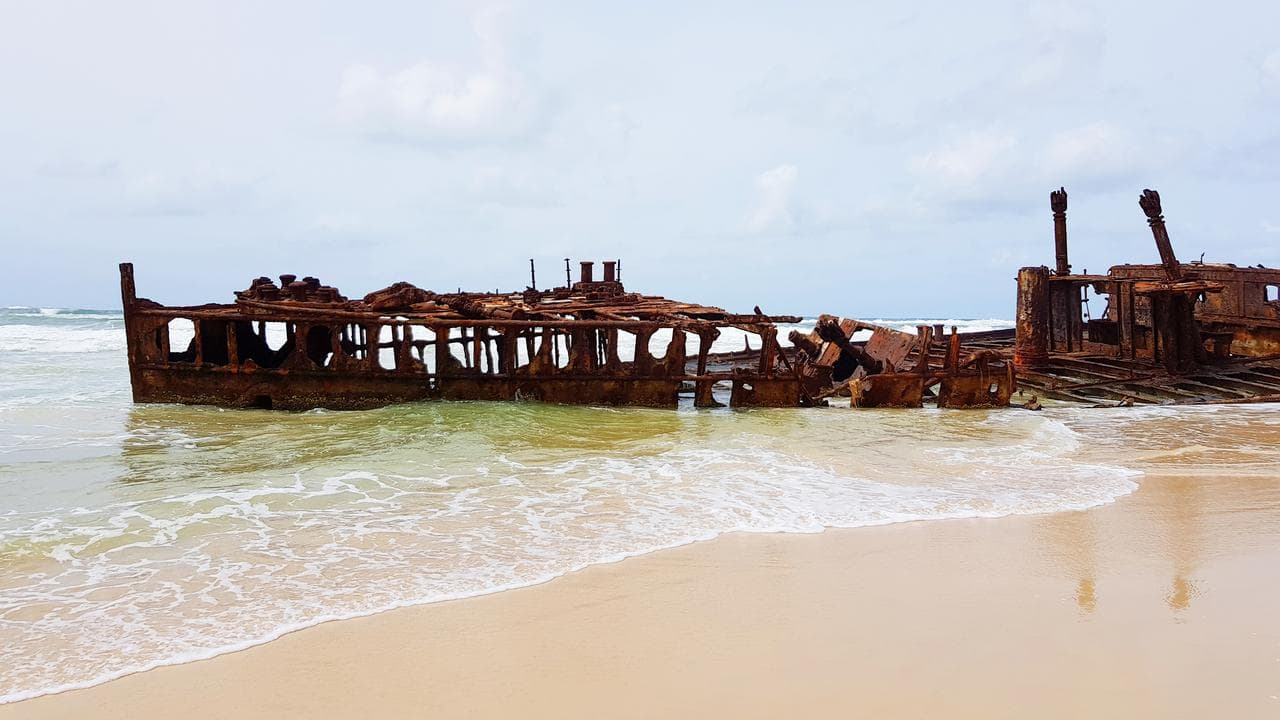 The SS Maheno shipwreck (file image)