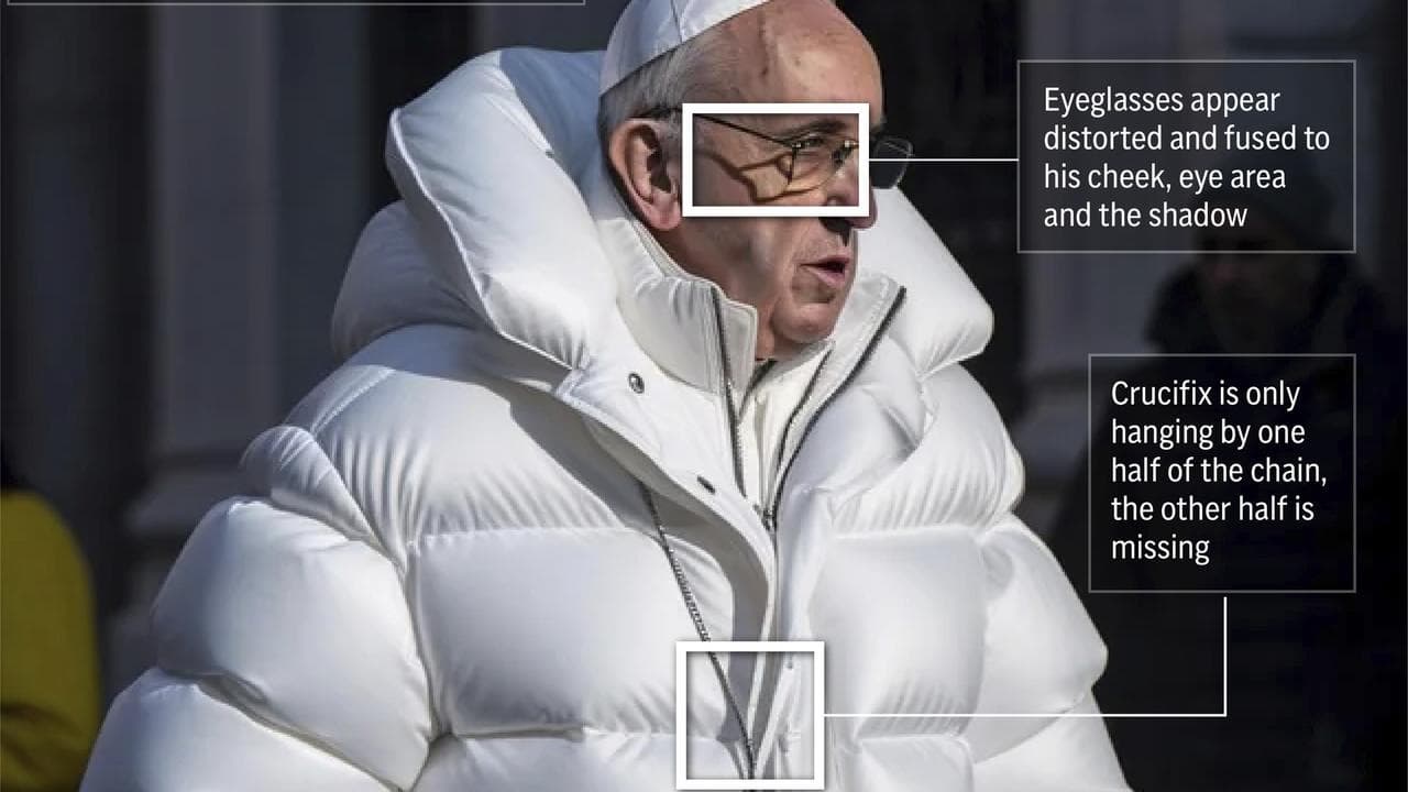 Pope Francis fake