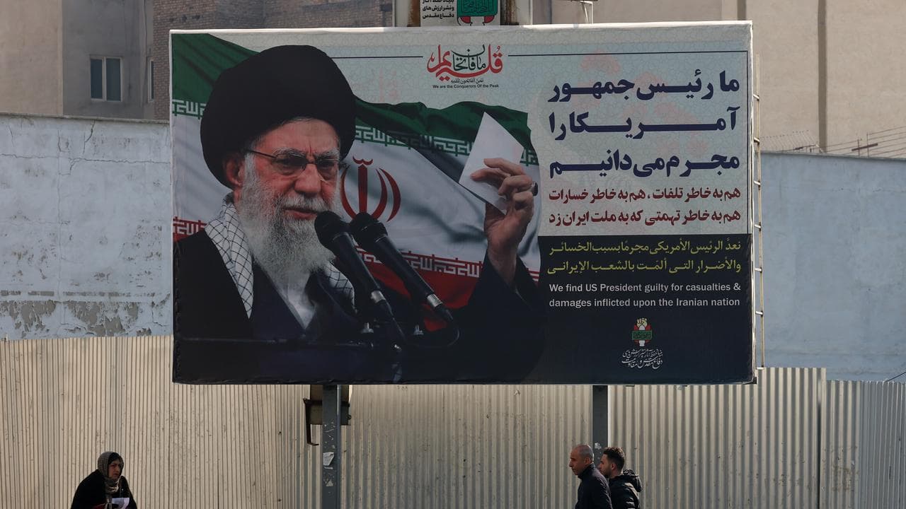 Ayatollah Ali Khamenei poster