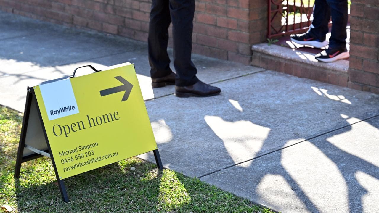 Buyers inspecting a house