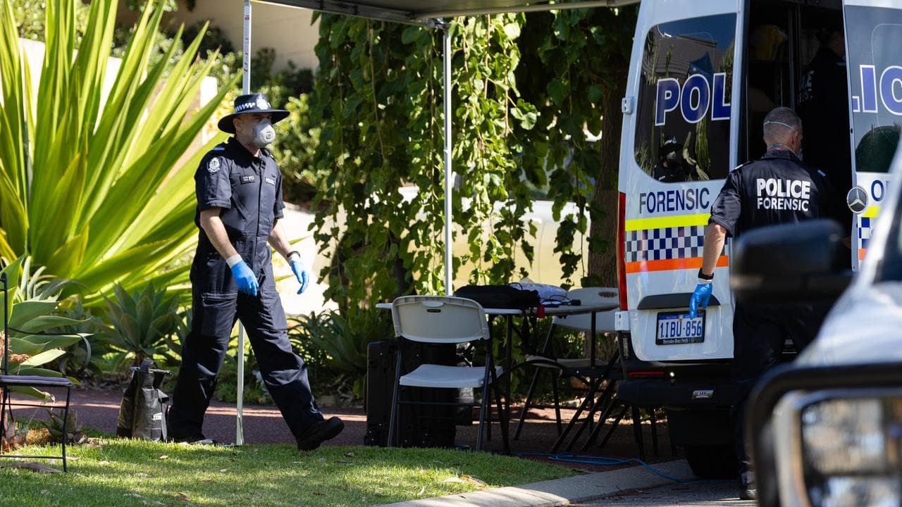 Police at Mosman Park in Perth