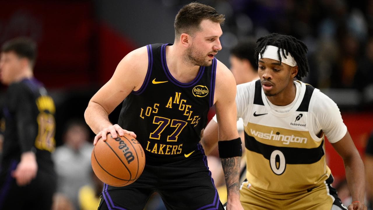 There was no stopping the Lakers' Luka Doncic