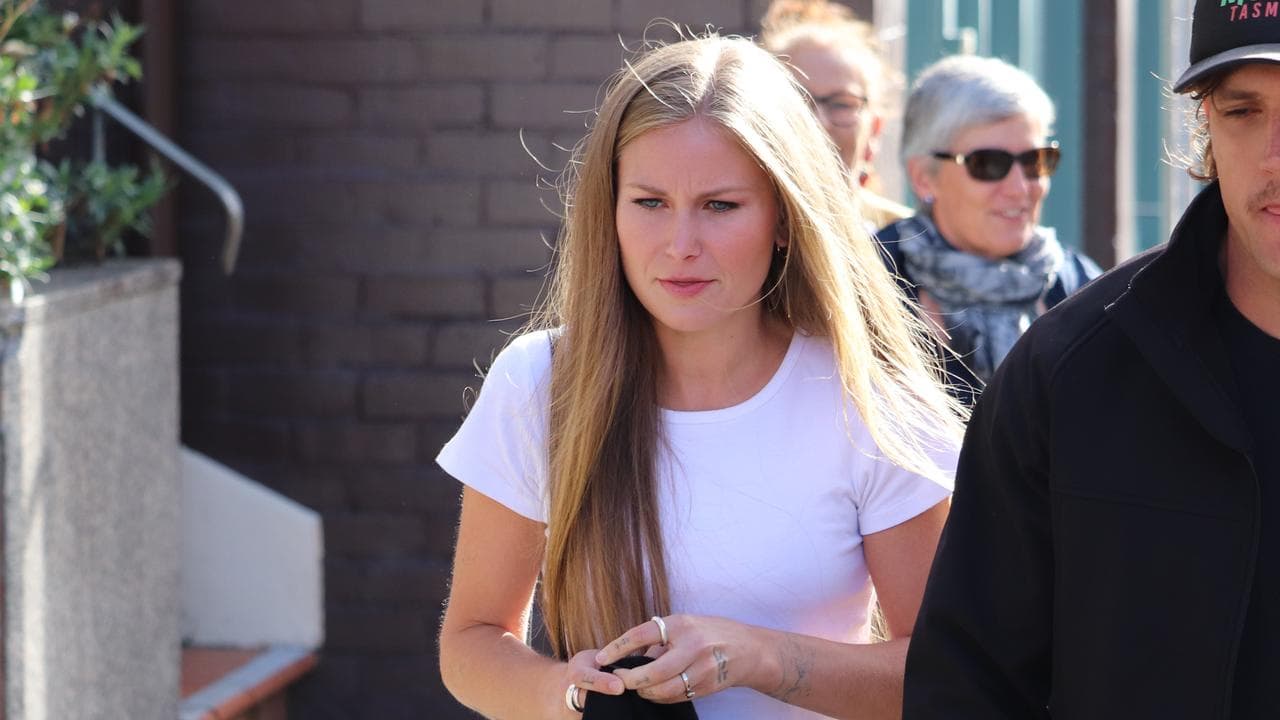 Former Australian of the Year Grace Tame (file)