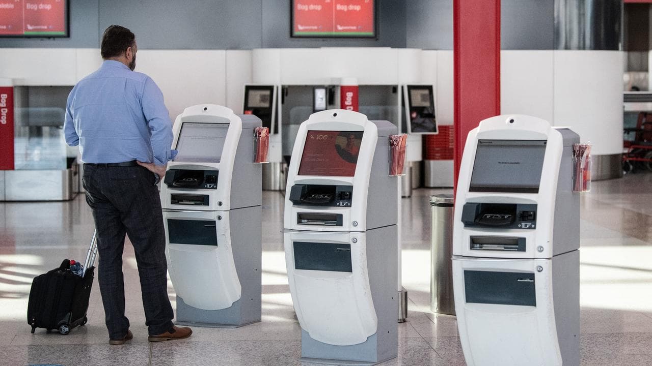 A file photo of a traveller 