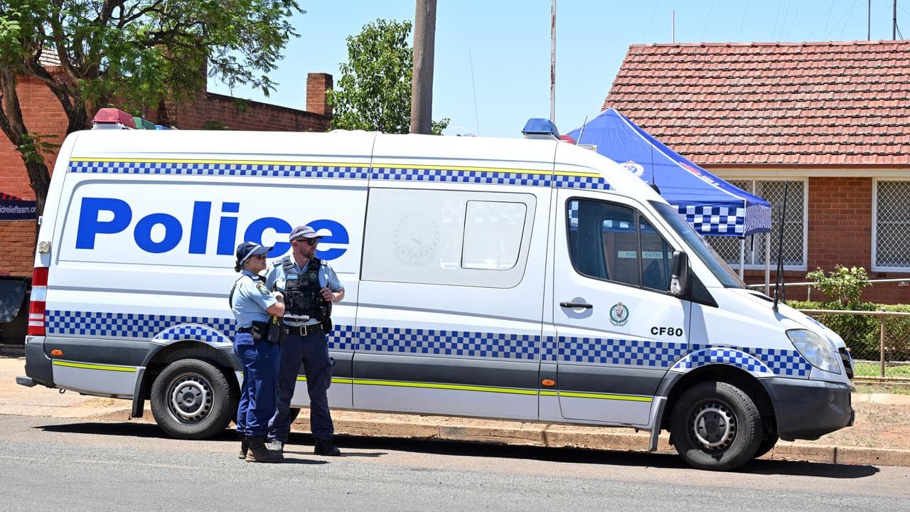 NSW Police and van