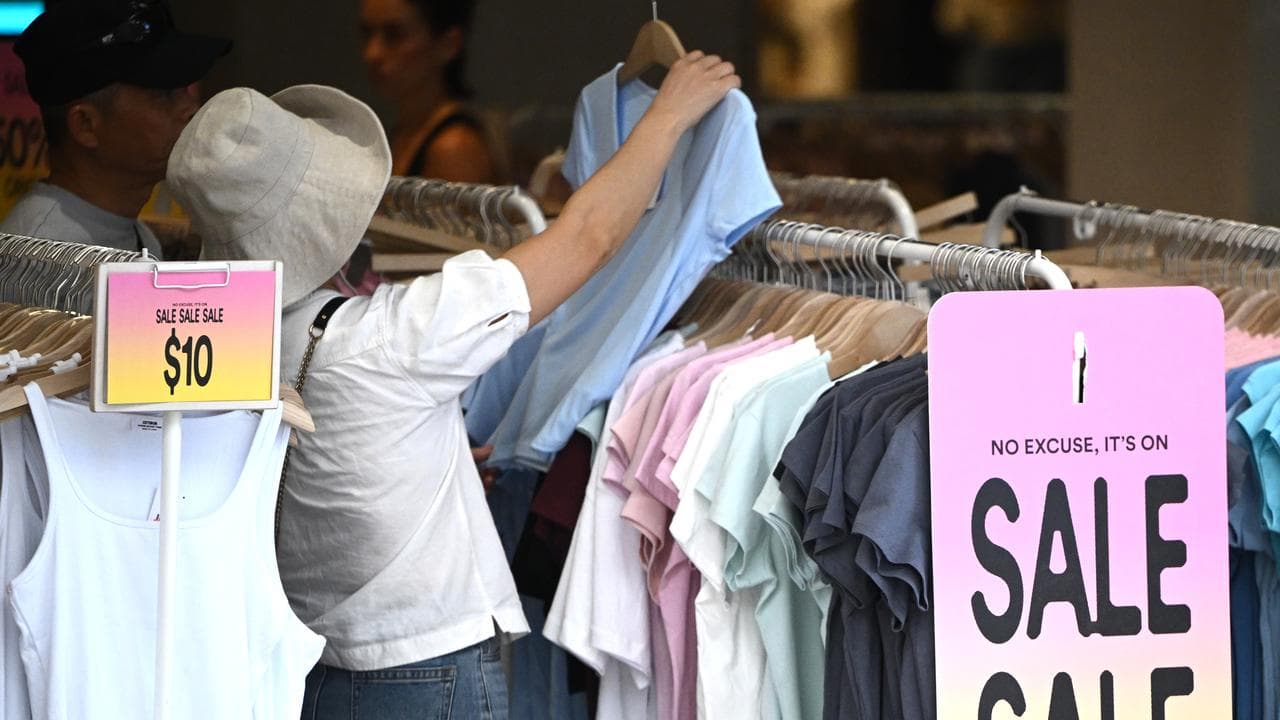 A retail shopper (file image)