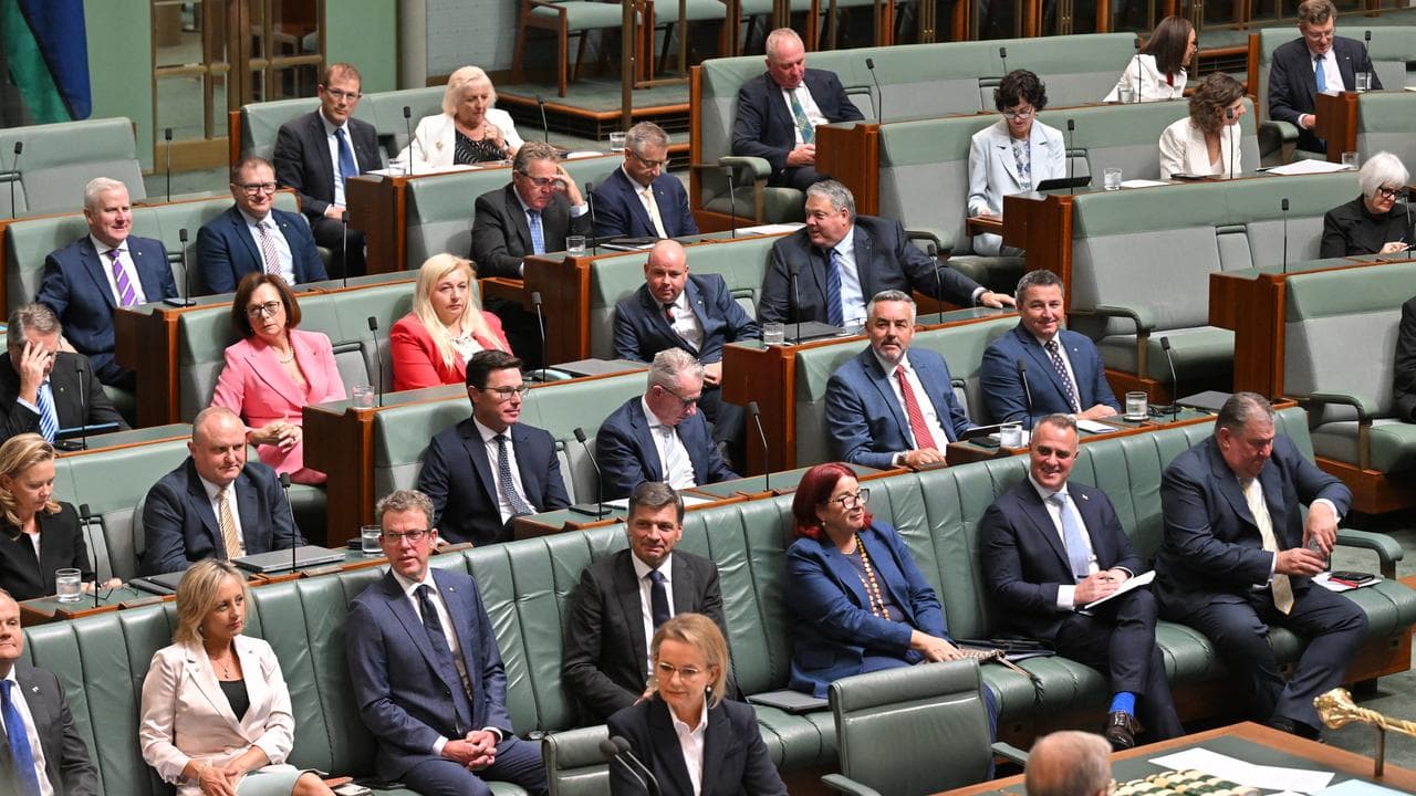 Nationals MPs behind Liberals 