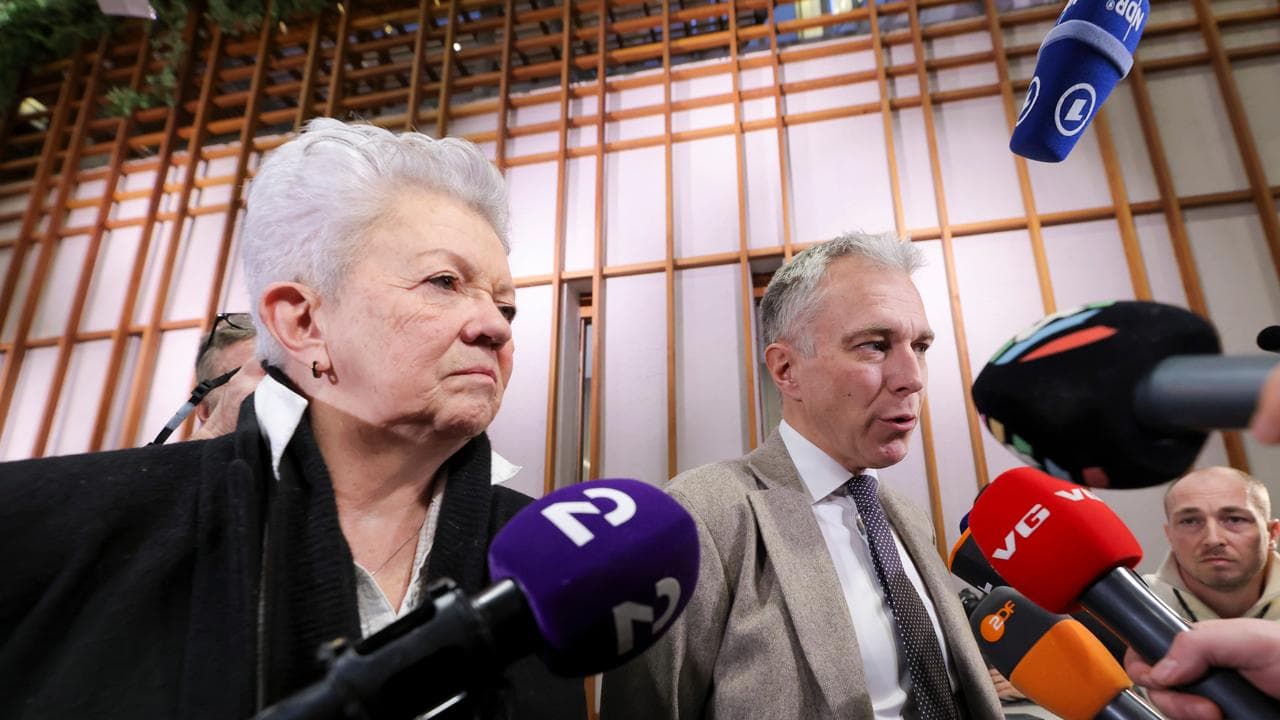 The defense team of Marius Borg Hoiby, Ellen Holager Andenaes, left