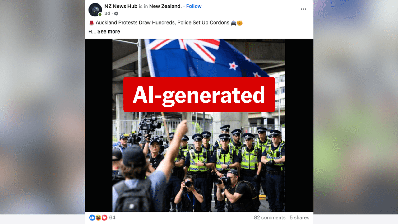 A screenshot of a Facebook post.