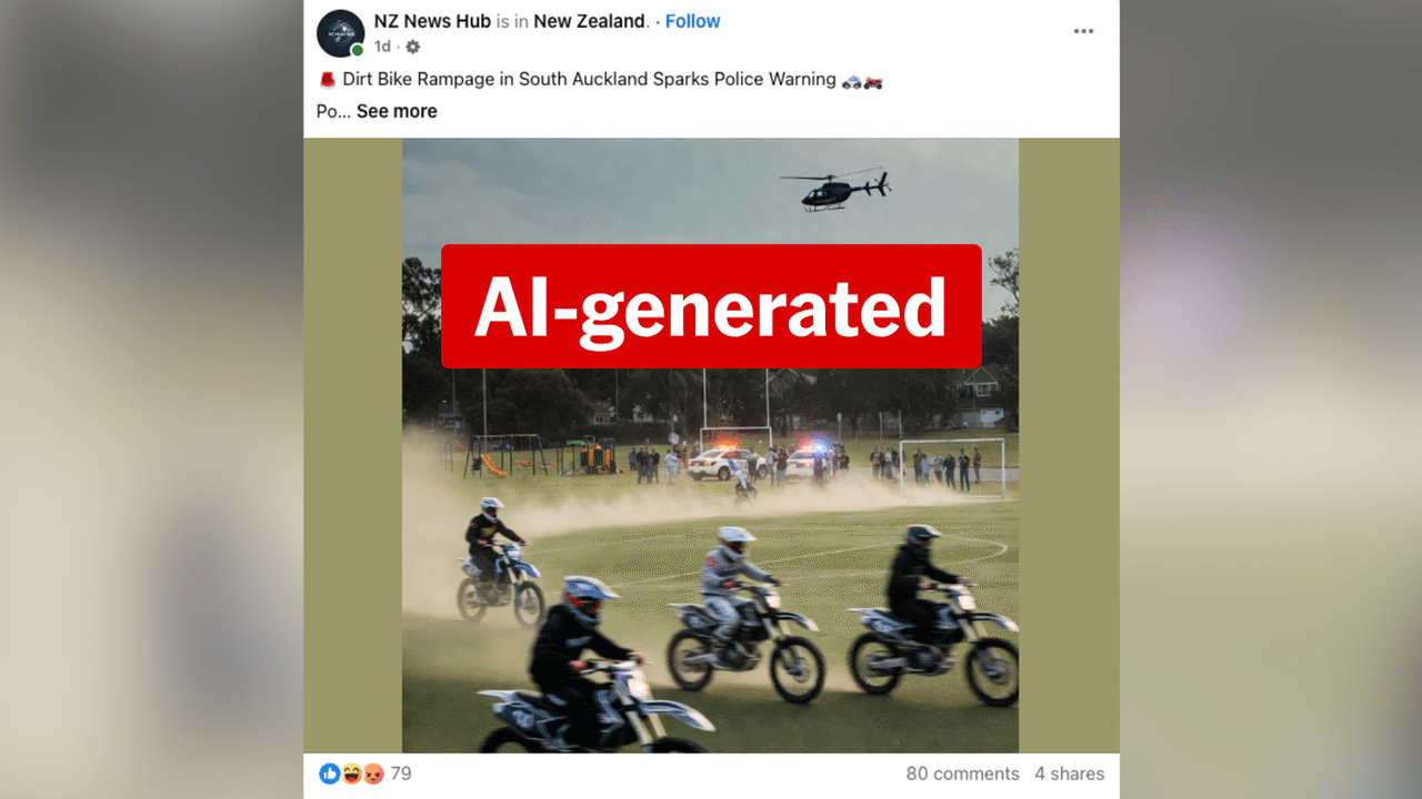 A screenshot of a Facebook post.