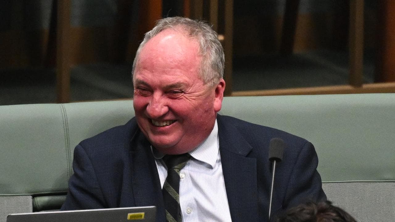 Nationals MP Llew O’Brien and One Nation MP Barnaby Joyce