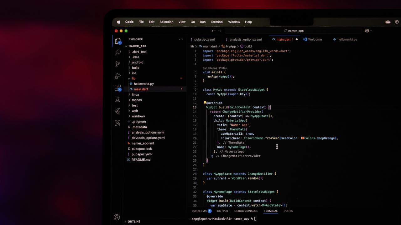 An image of code displayed on a computer screen