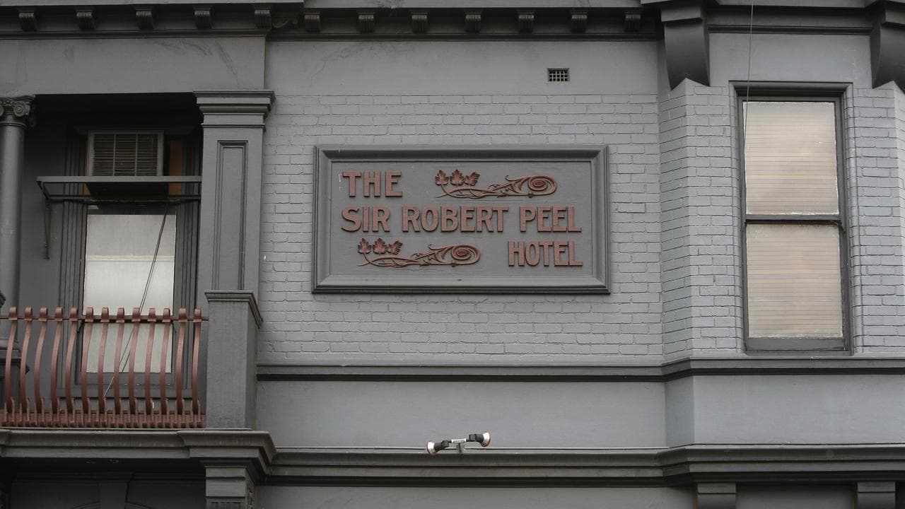 Hotel signage (file)