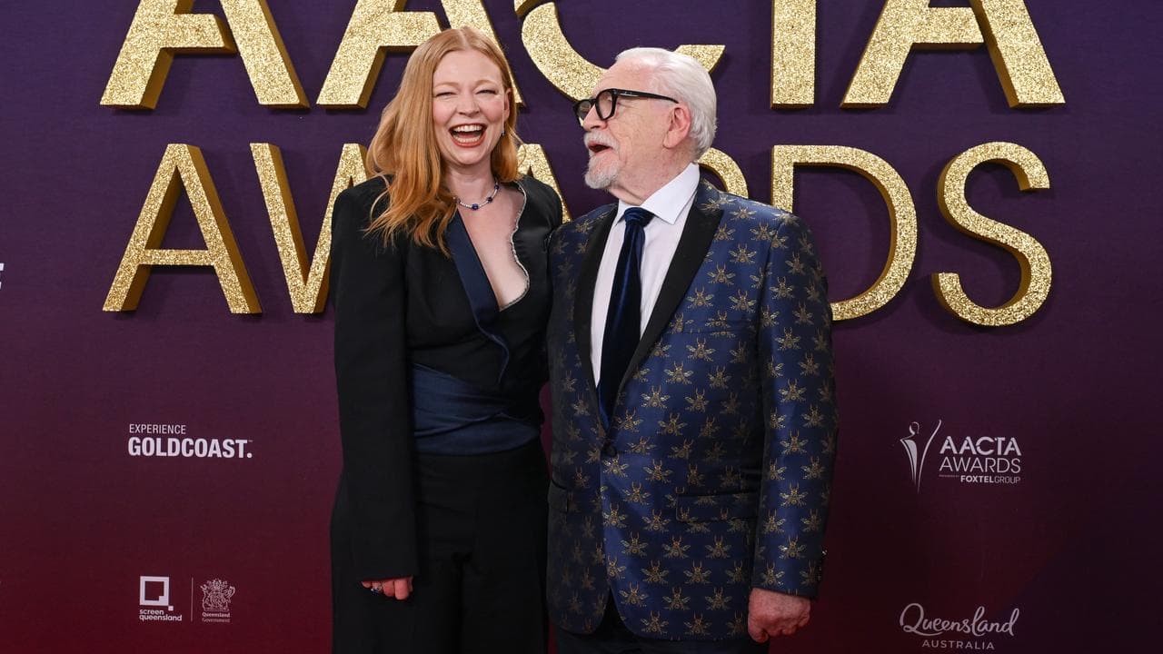 Sarah Snook and Brian Cox