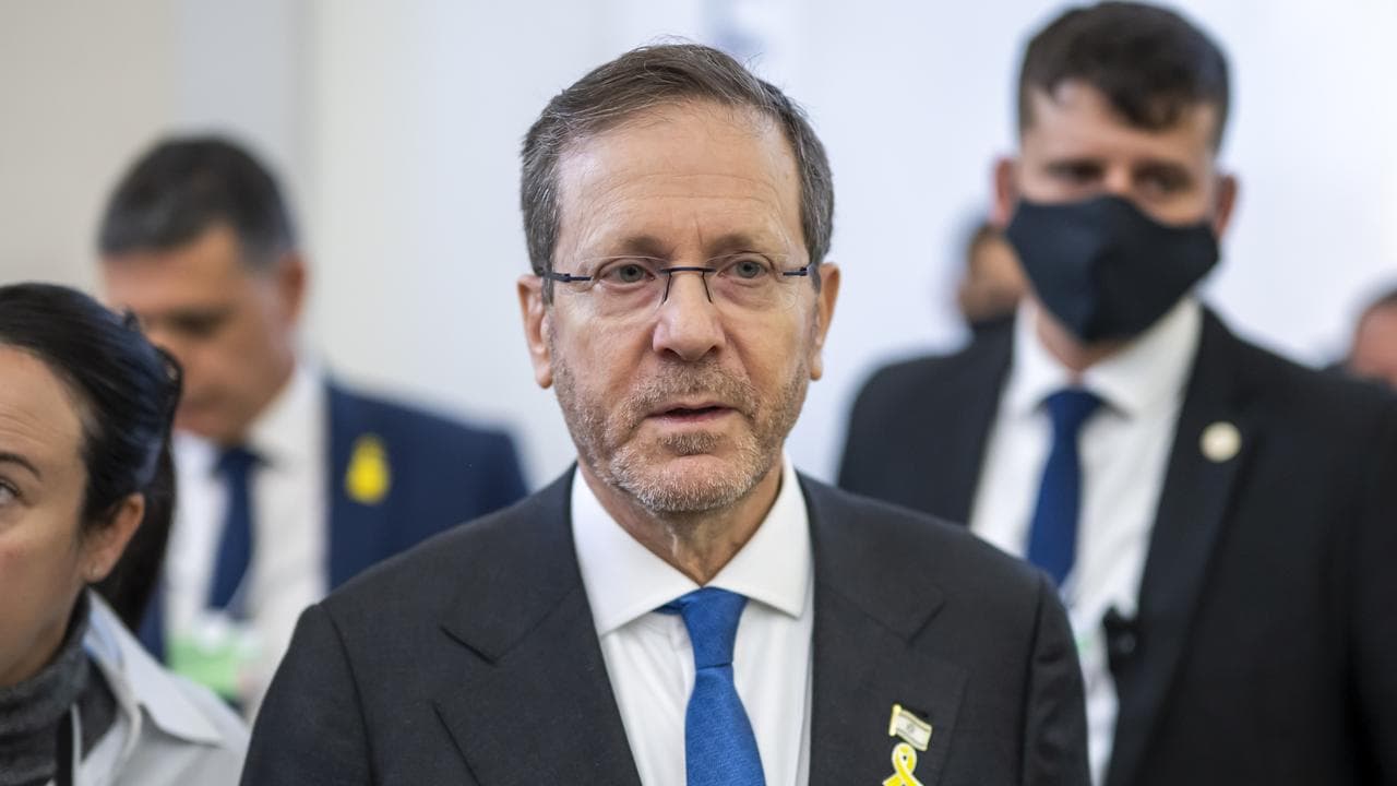 Israeli President Isaac Herzog