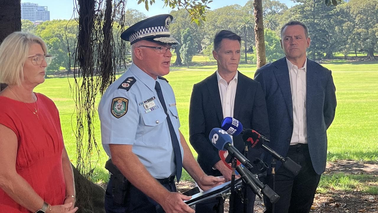 NSW Police Commissioner Mal Lanyon