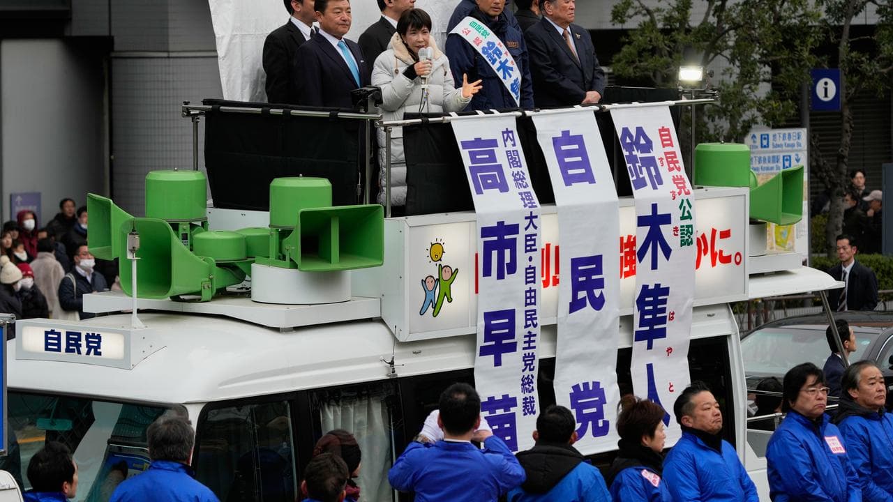 Sanae Takaichi, Japan's prime minister