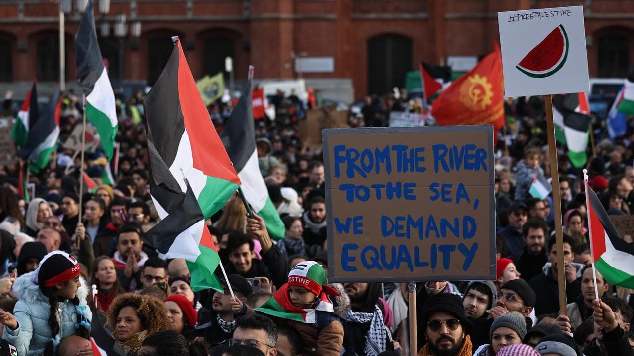 GERMANY PROTEST ISRAEL GAZA CONFLICT