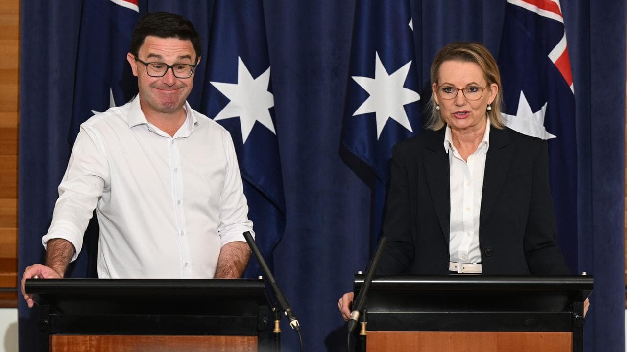 David Littleproud and Sussan Ley