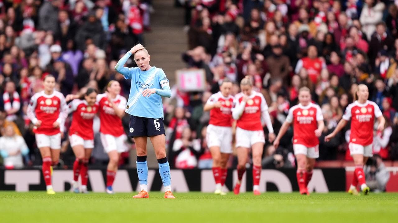 Dejection for Man City