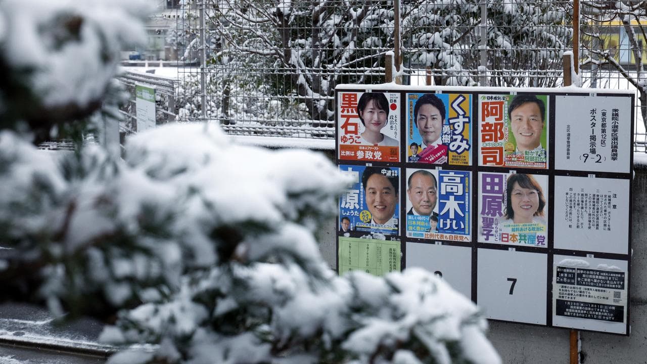Japan holds general election