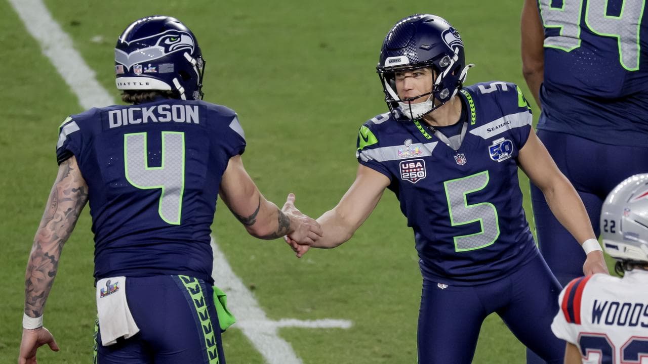 Michael Dickson and Jason Myers.