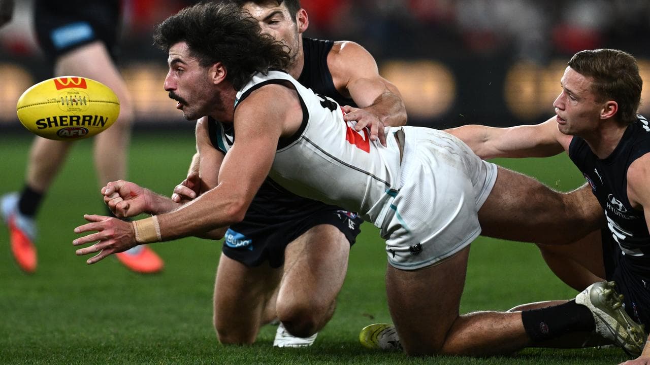 Port Adelaide ruck Ivan Soldo
